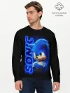 Мужской лонгслив базовый / SONIC