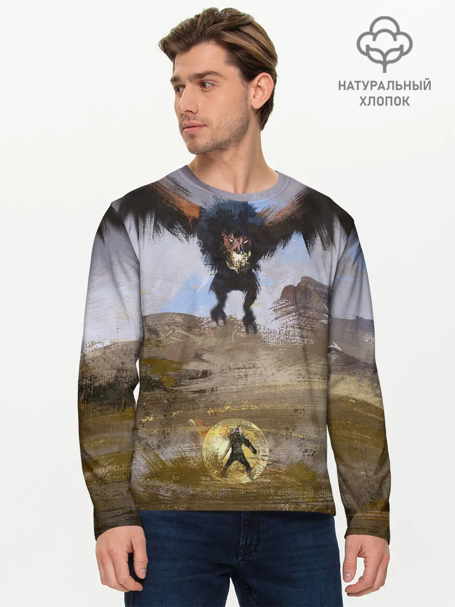 Мужской лонгслив базовый / ВЕДЬМАК