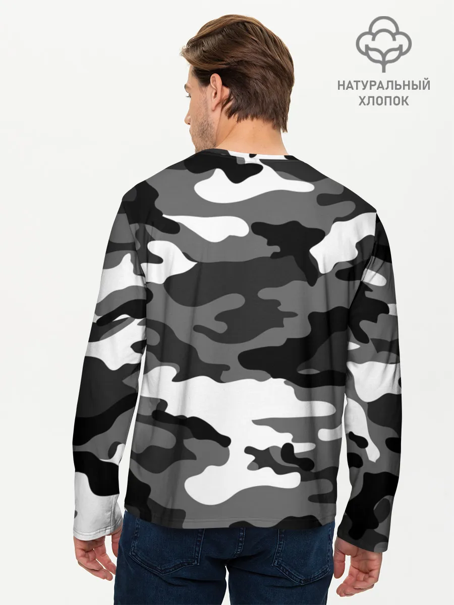 Мужской лонгслив базовый / Пограничные Войска