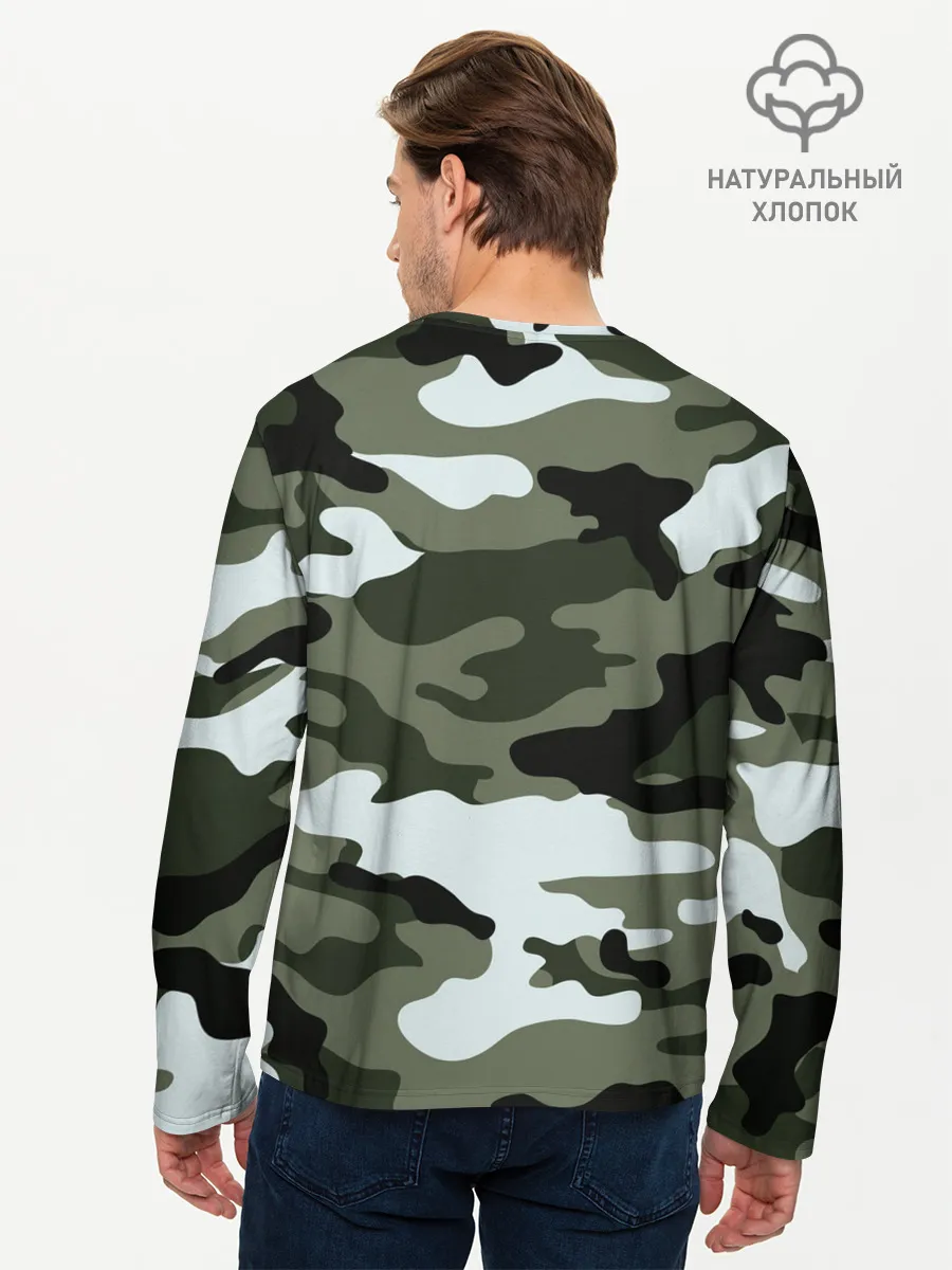 Мужской лонгслив базовый / Пограничные Войска