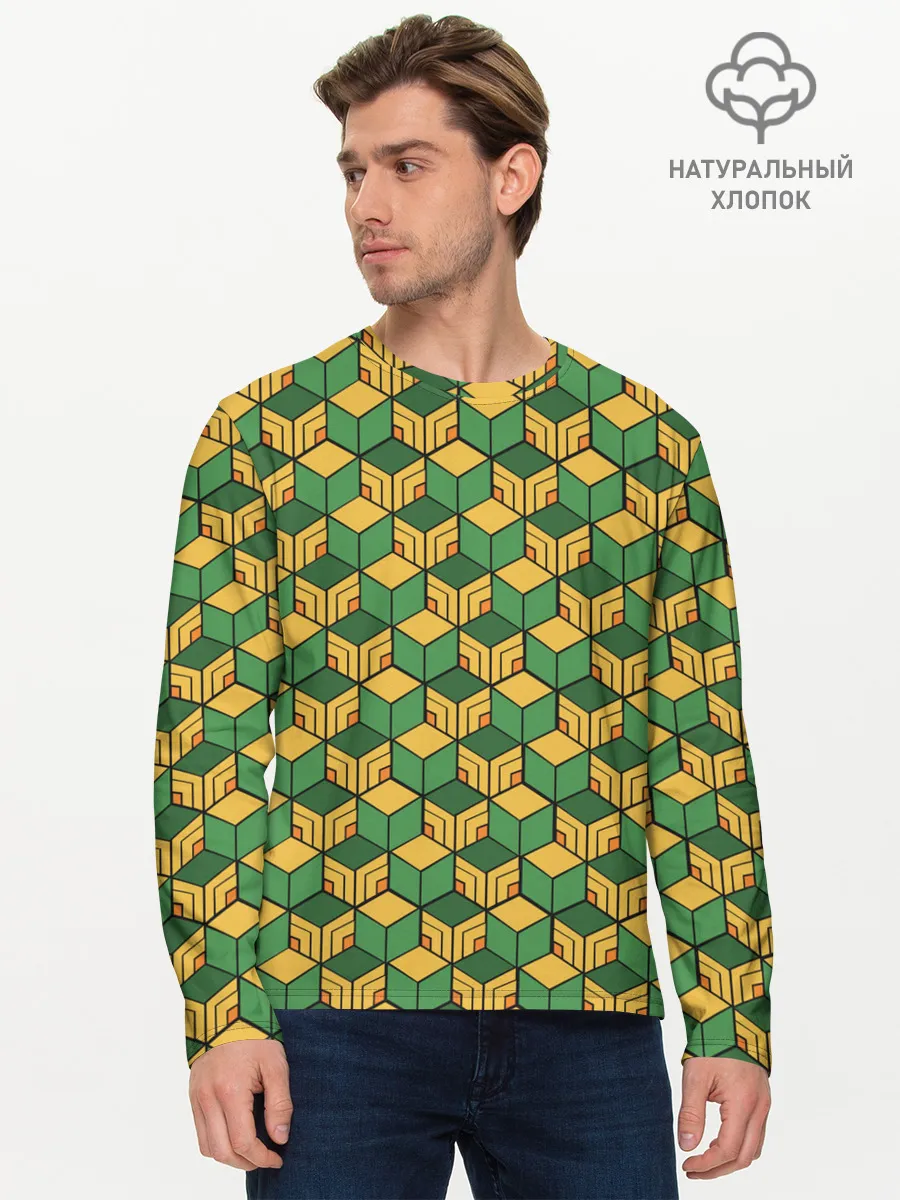 Мужской лонгслив базовый / ГИЮ ТОМИОКА | GIUY TOMIOKA