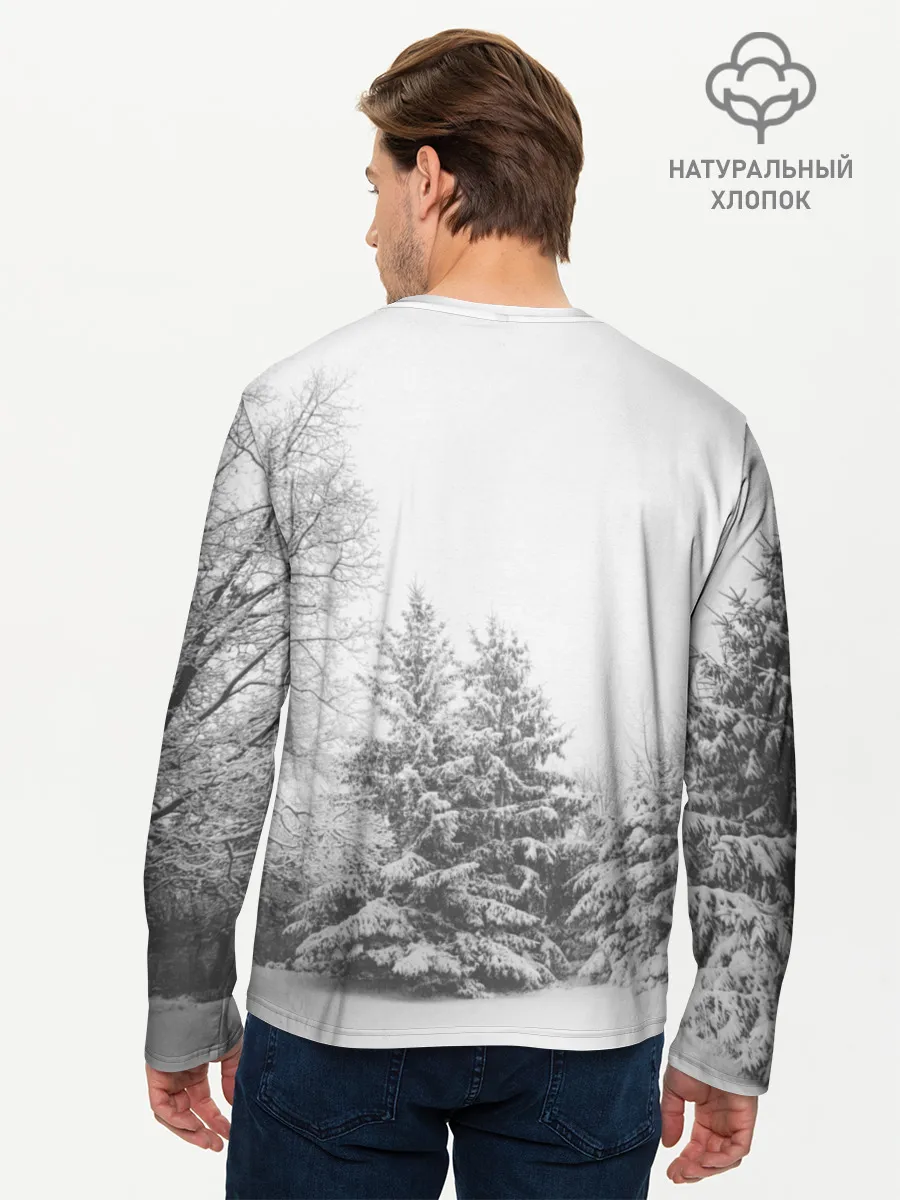Мужской лонгслив базовый / Winter Storm