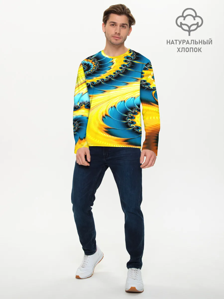 Мужской лонгслив базовый / ABSTRACT EXCLUSIVE