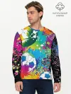 Мужской лонгслив базовый / Football Paints