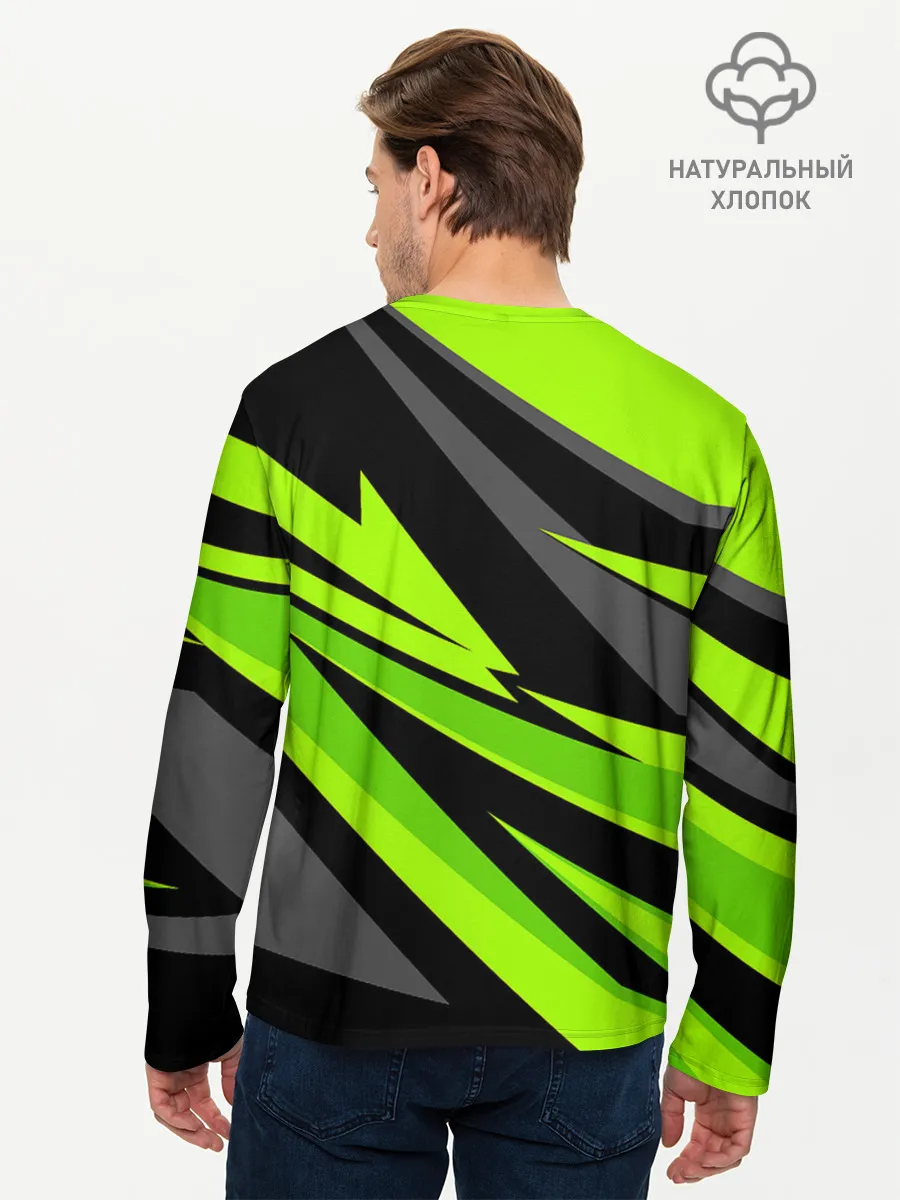 Мужской лонгслив базовый / Форма для фитнеса