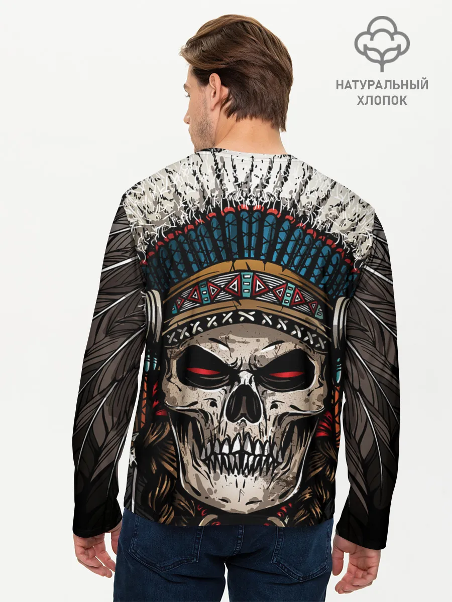 Мужской лонгслив базовый / Led Zeppelin