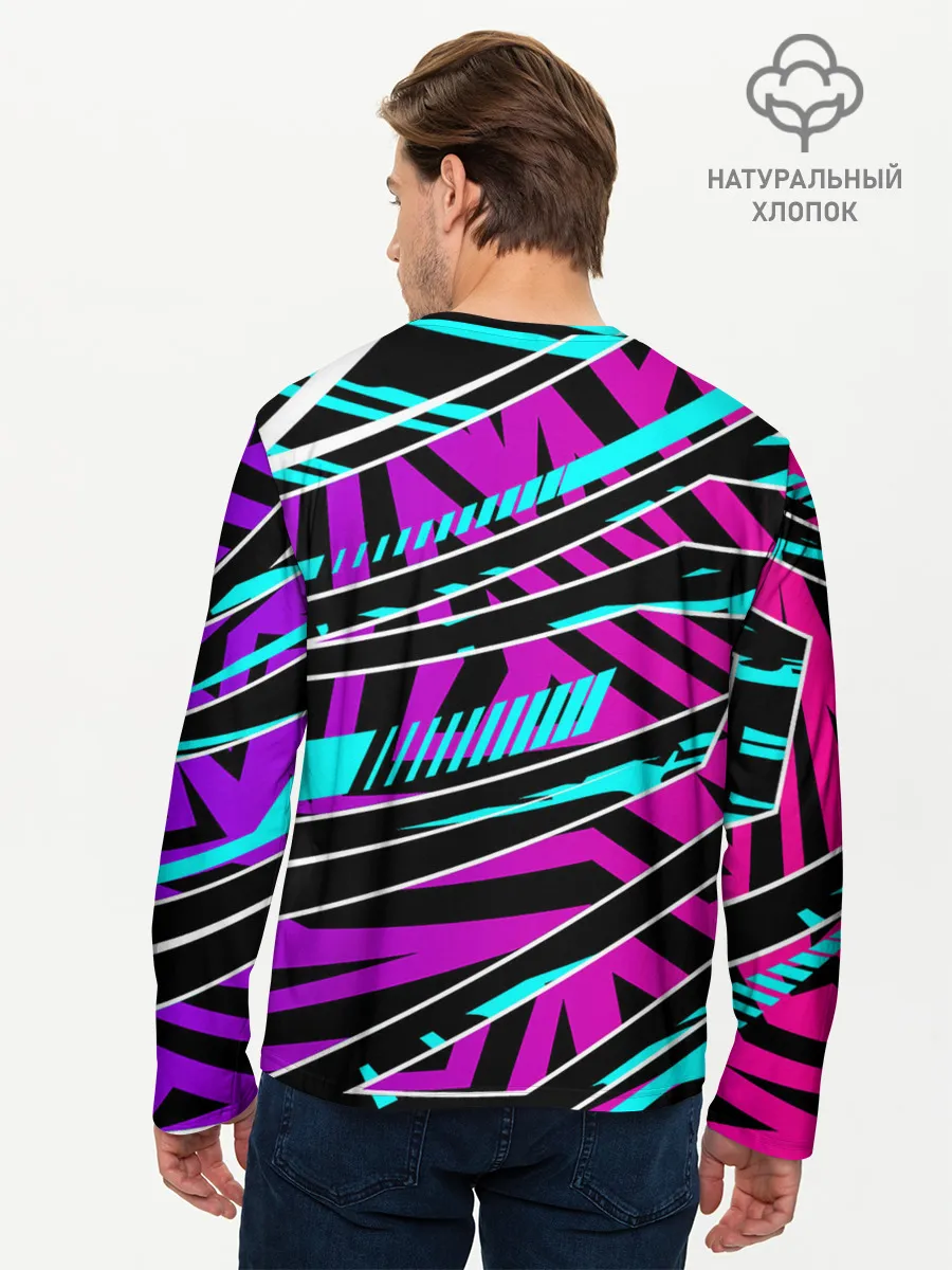 Мужской лонгслив базовый / Форма для фитнеса