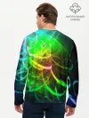 Мужской лонгслив базовый / ЗЕЛЕНЫЙ НЕОН