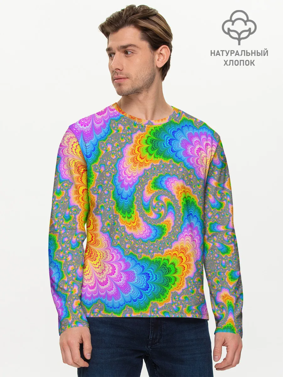 Мужской лонгслив базовый / КИСЛОТНЫЕ РАЗВОДЫ