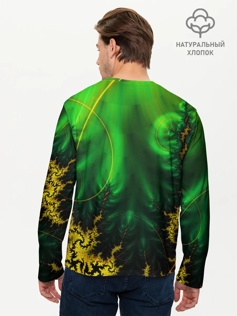 Мужской лонгслив базовый / GEOMETRY COLOR