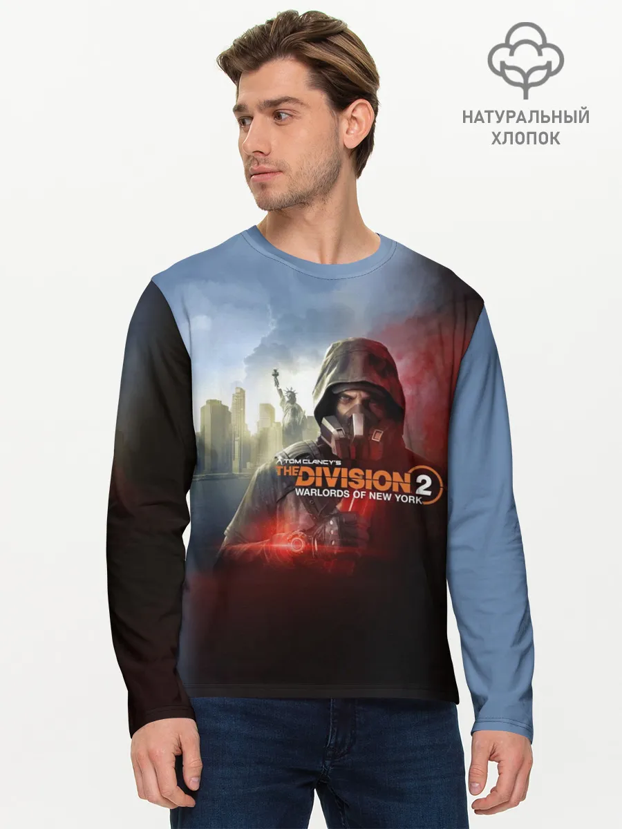 Мужской лонгслив базовый / The Division 2