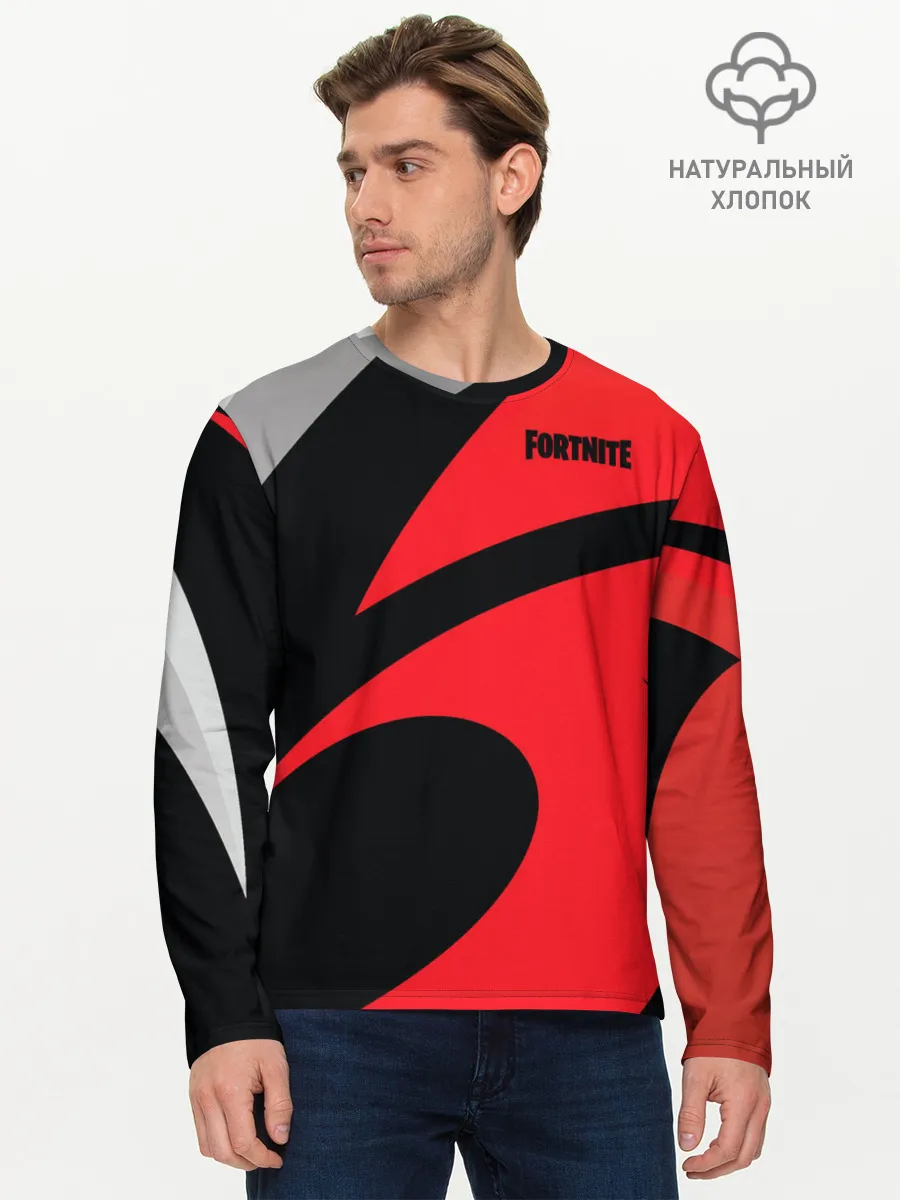 Мужской лонгслив базовый / Fortnite