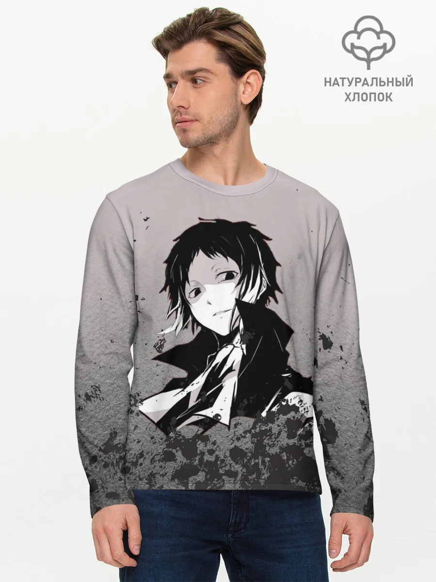 Мужской лонгслив базовый / Чиби Великий