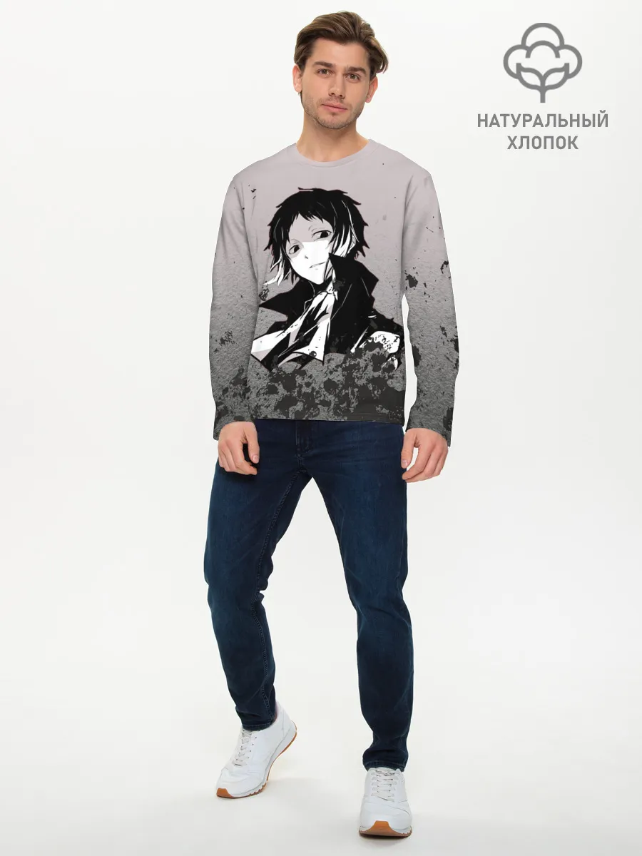 Мужской лонгслив базовый / Чиби Великий