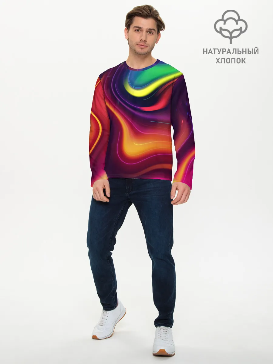 Мужской лонгслив базовый / Acid Club