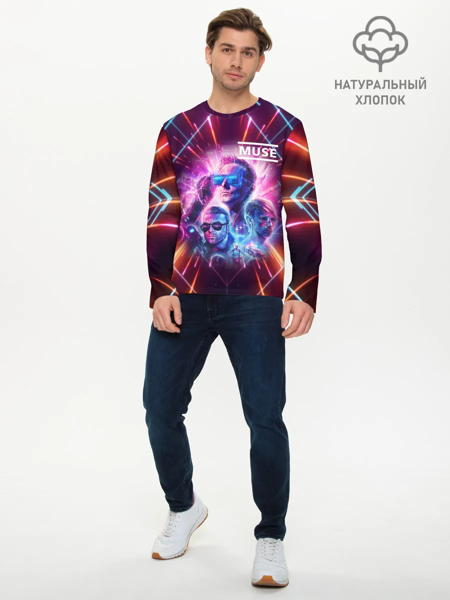 Мужской лонгслив базовый / Muse