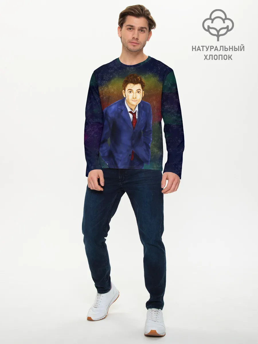 Мужской лонгслив базовый / DOCTOR WHO