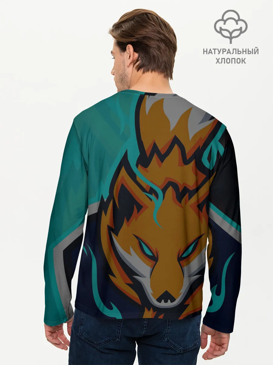 Мужской лонгслив базовый / Форма Foxfire