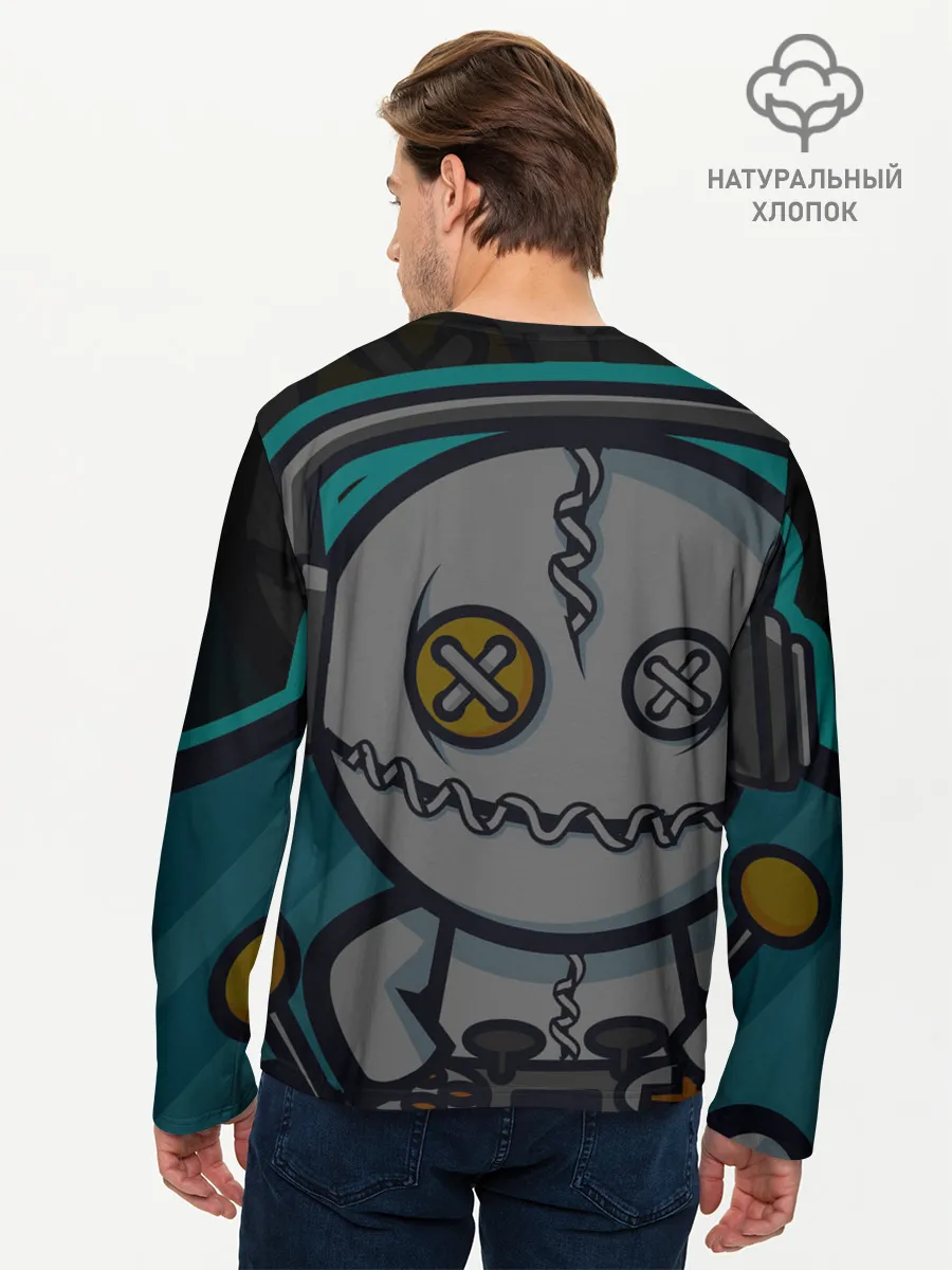Мужской лонгслив базовый / Форма Voodoo Gamer