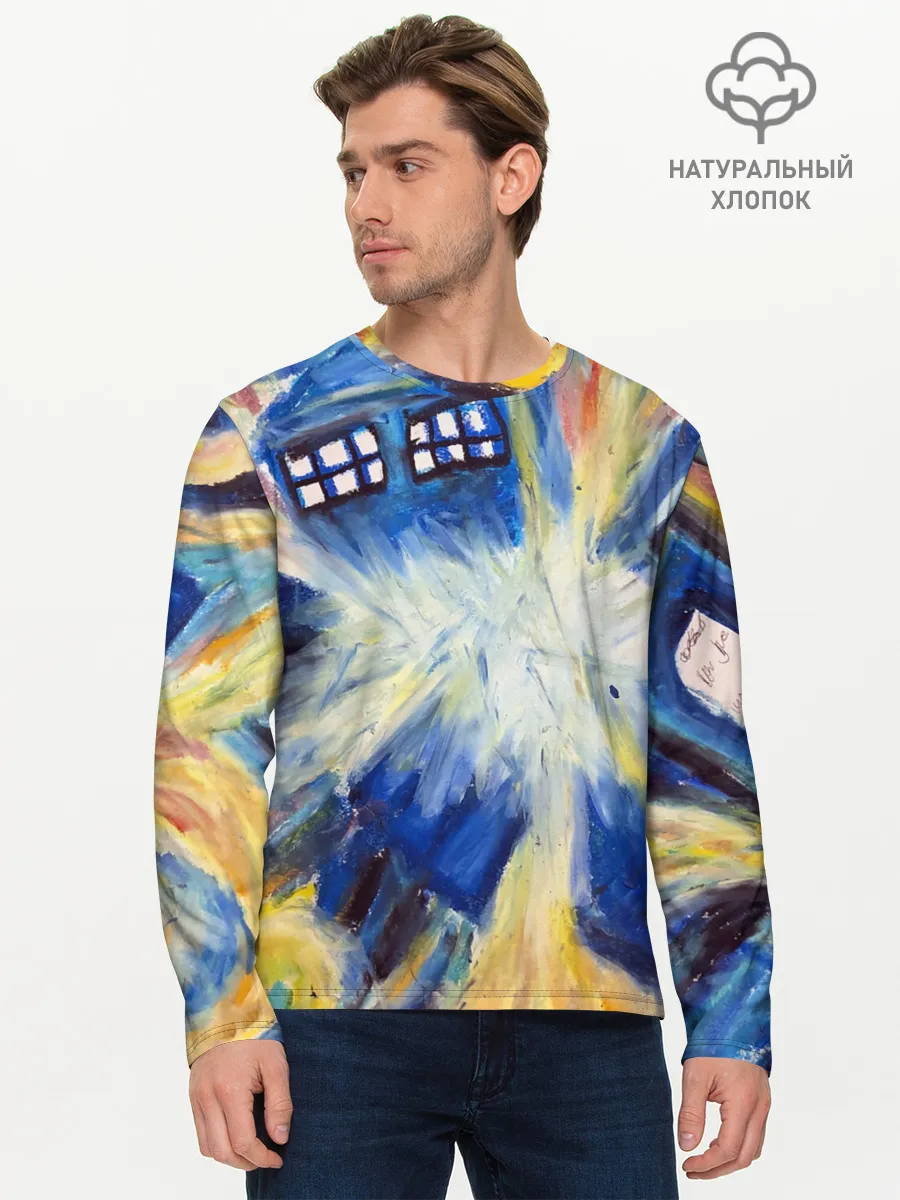 Мужской лонгслив базовый / ДОКТОР ВАН ГОГ