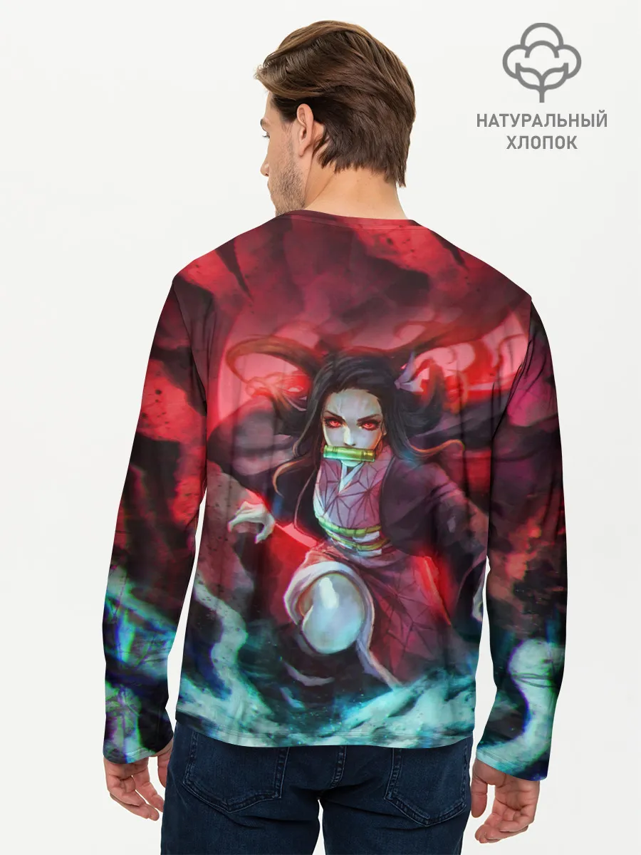 Мужской лонгслив базовый / НЕЗУКО КАМАДО