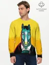 Мужской лонгслив базовый / BoJack Horseman