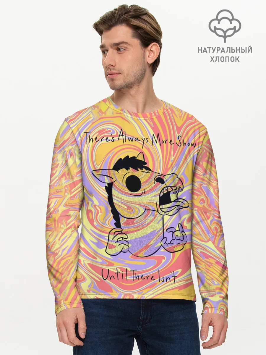 Мужской лонгслив базовый / BoJack Horseman