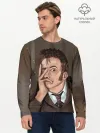 Мужской лонгслив базовый / 10TH DOCTOR WHO