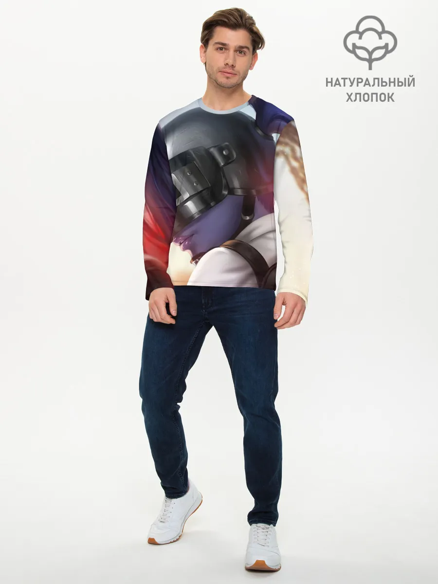 Мужской лонгслив базовый / PUBG