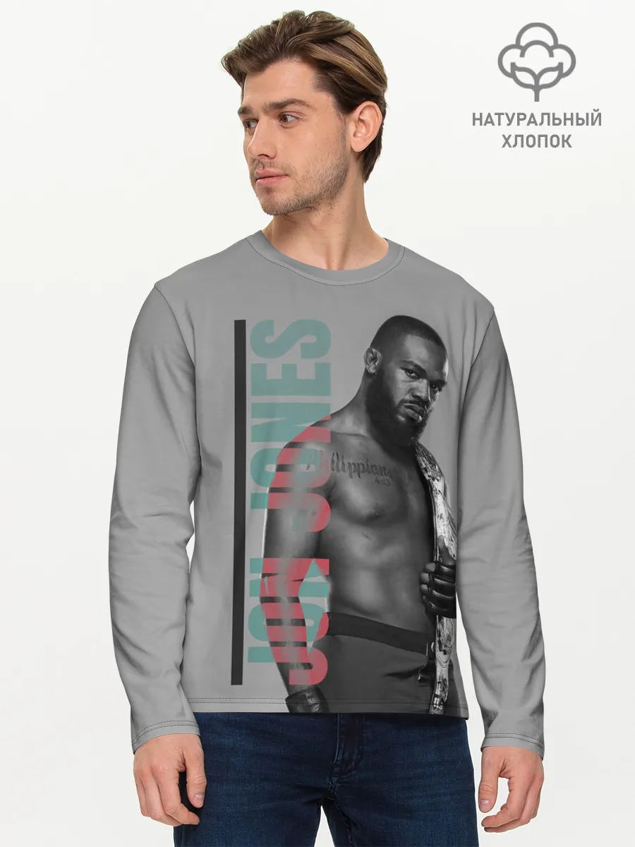 Мужской лонгслив базовый / Jon Jones
