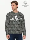 Мужской лонгслив базовый / CS GO
