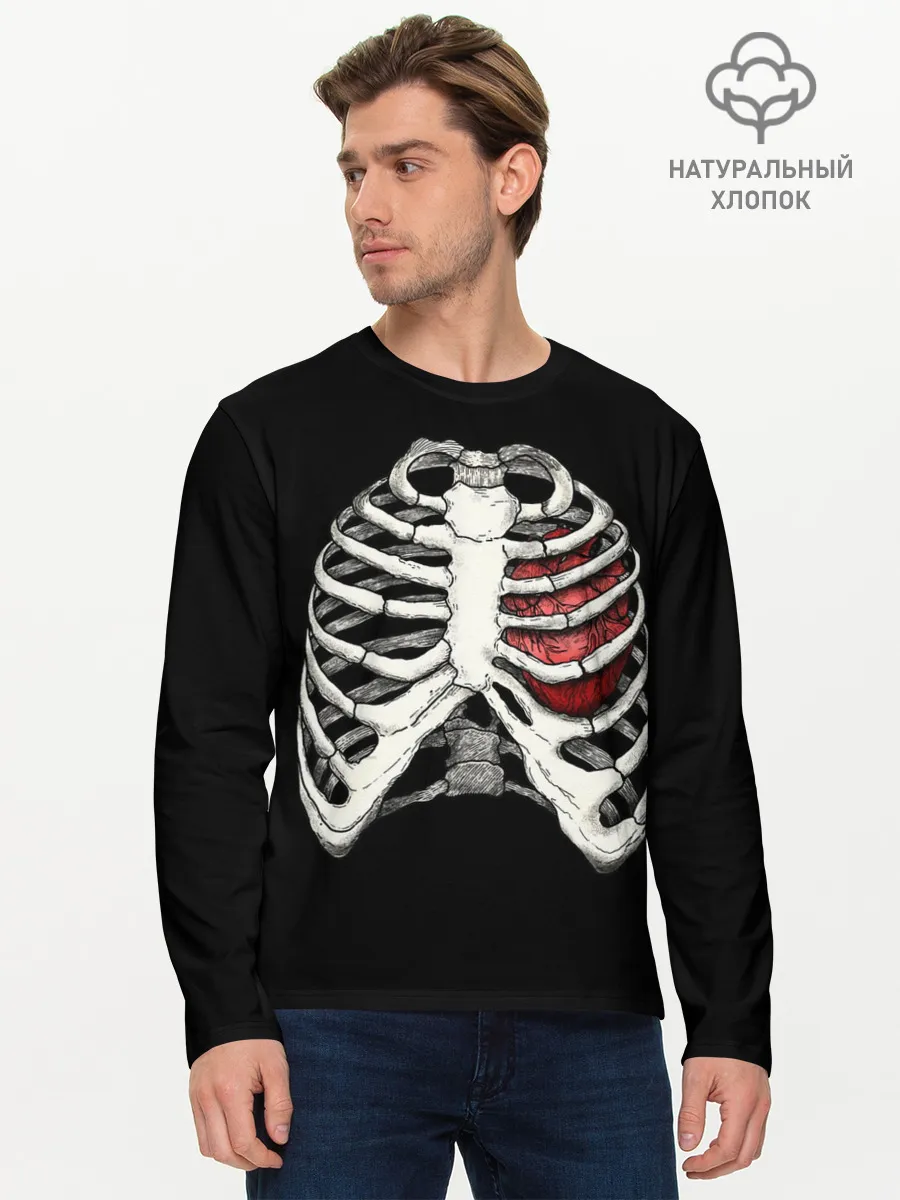 Мужской лонгслив базовый / X-Ray