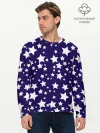 Мужской лонгслив базовый / ЗВЕЗДОЧКИ
