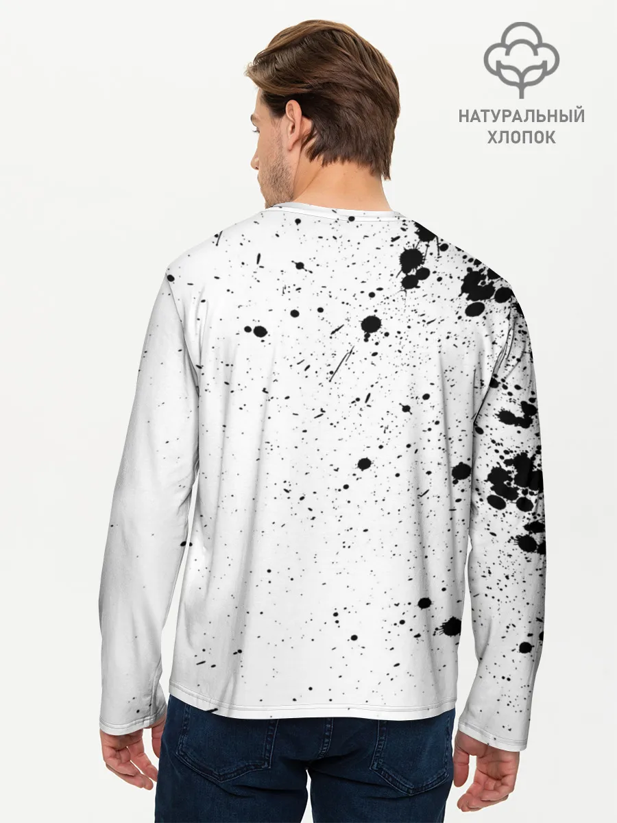 Мужской лонгслив базовый / Queen - We Will Rock You