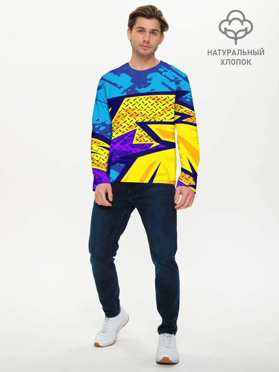 Мужской лонгслив базовый / Street Light