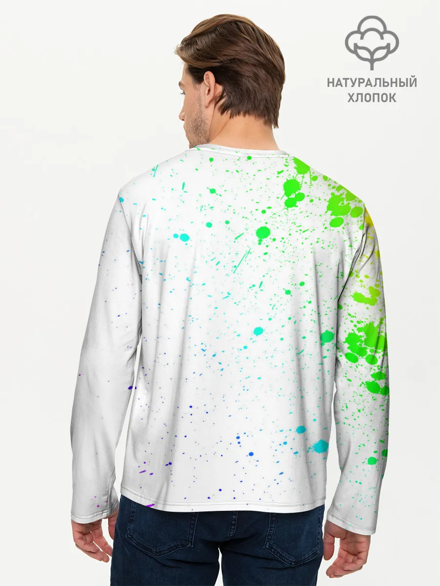 Мужской лонгслив базовый / Queen