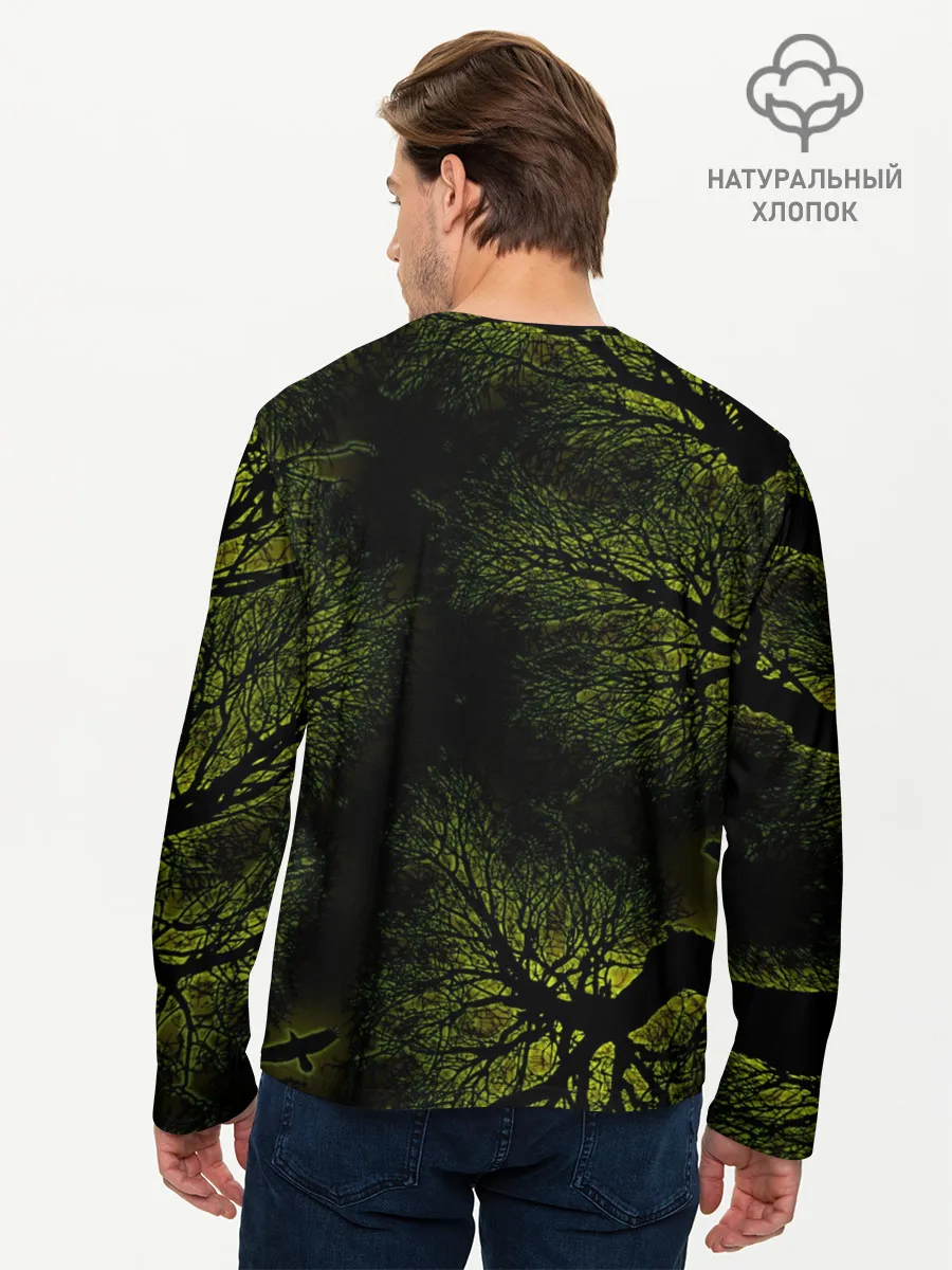 Мужской лонгслив базовый / сталкер