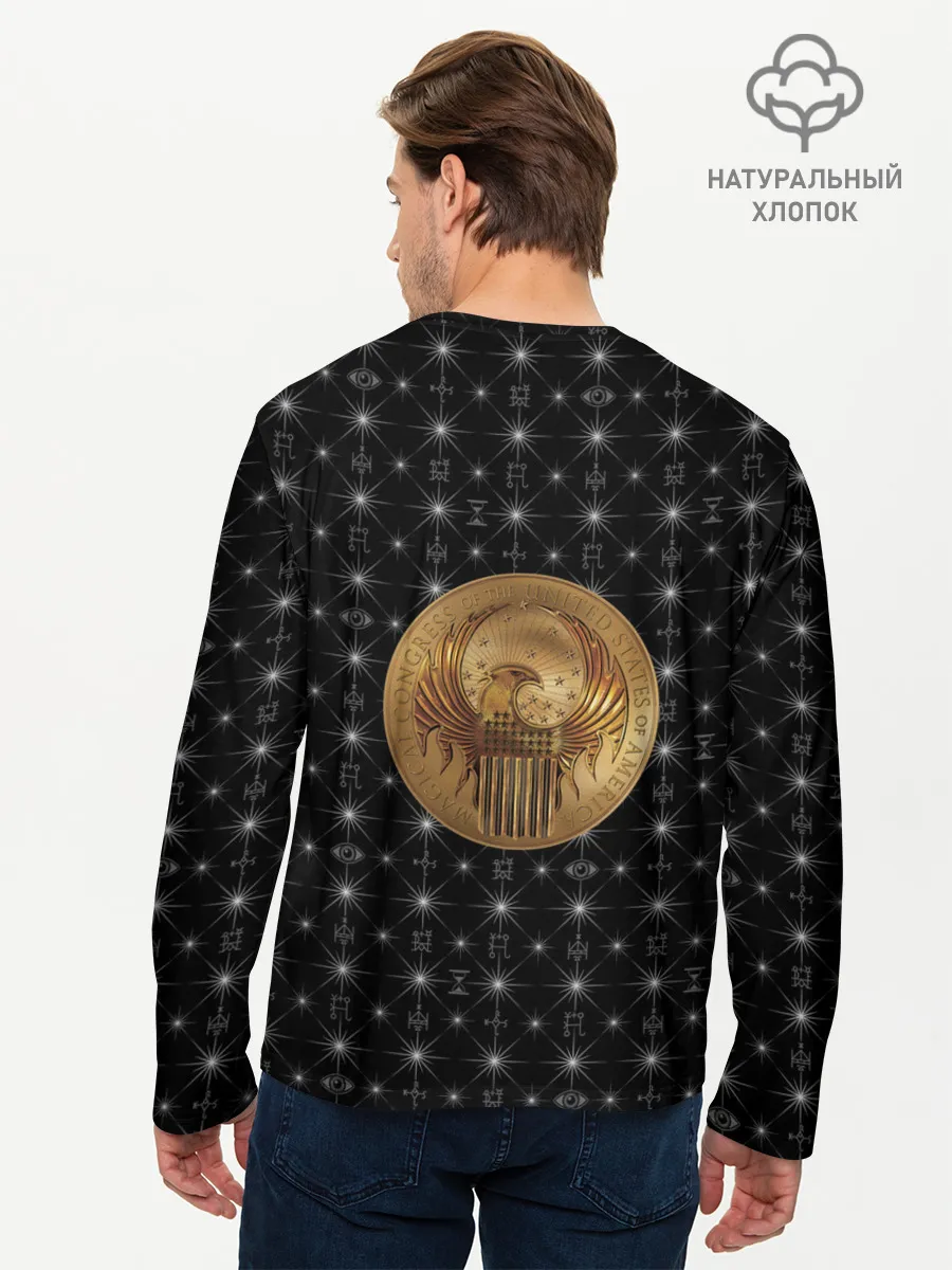 Мужской лонгслив базовый / M.A.C.U.S.A.