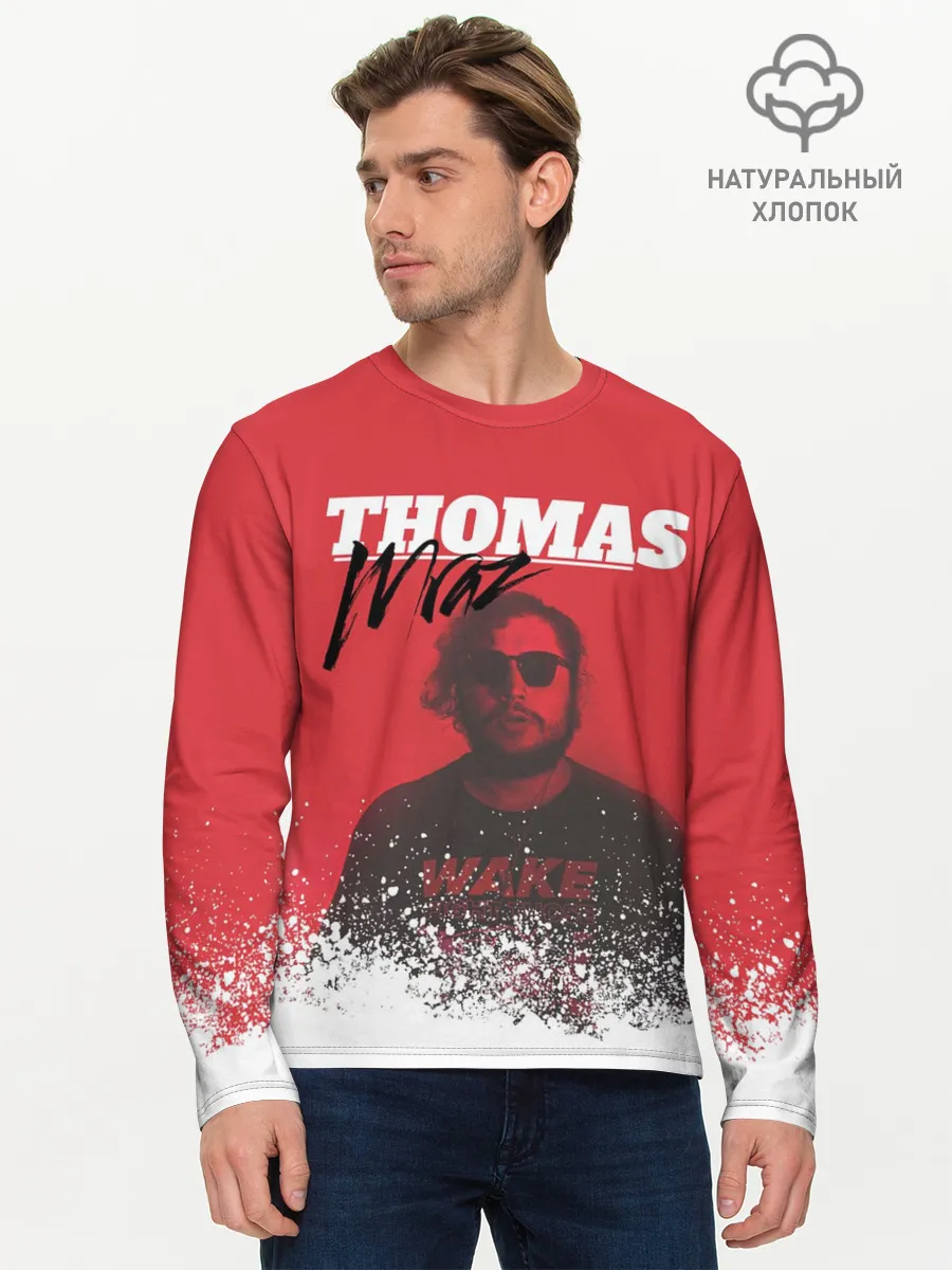 Мужской лонгслив базовый / Thomas Mraz