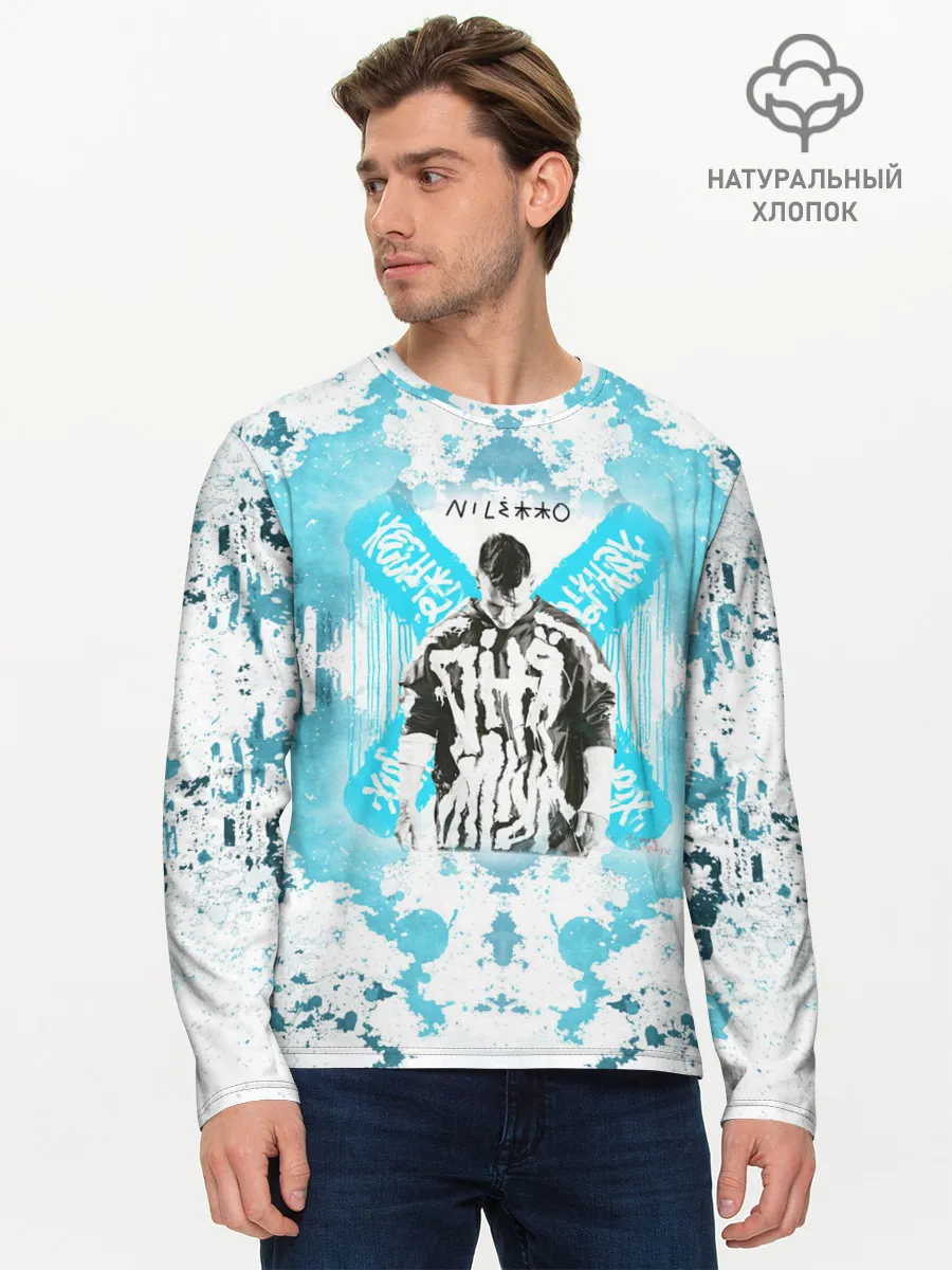 Мужской лонгслив базовый / NILETTO