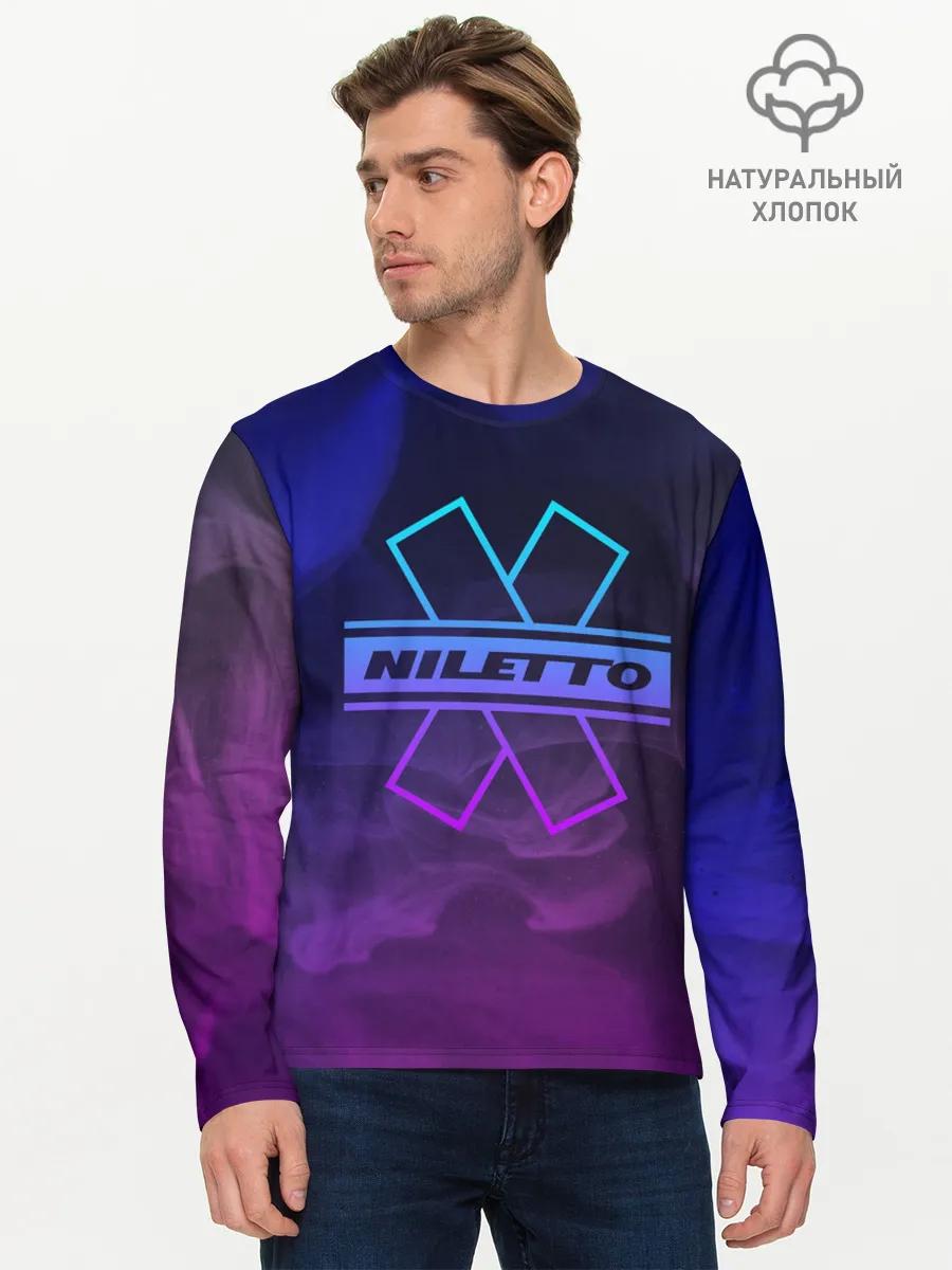 Мужской лонгслив базовый / NILETTO | НИЛЕТТО