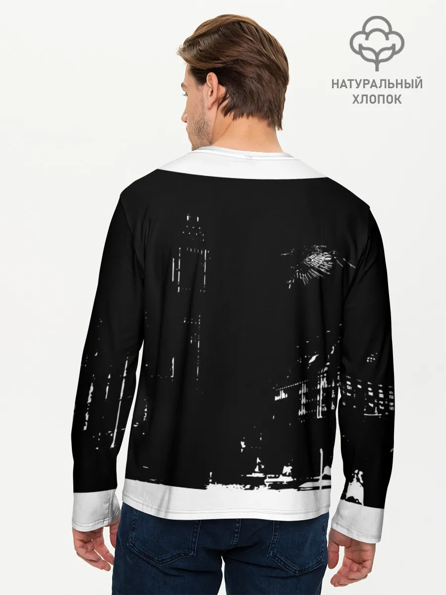 Мужской лонгслив базовый / город