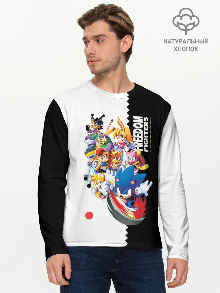 Мужской лонгслив базовый / СОНИК