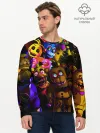 Мужской лонгслив базовый / Five Nights At Freddys