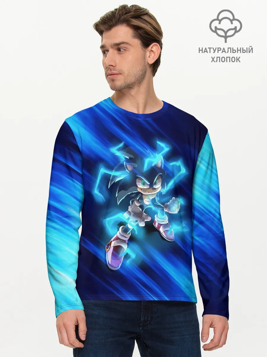 Мужской лонгслив базовый / СОНИК