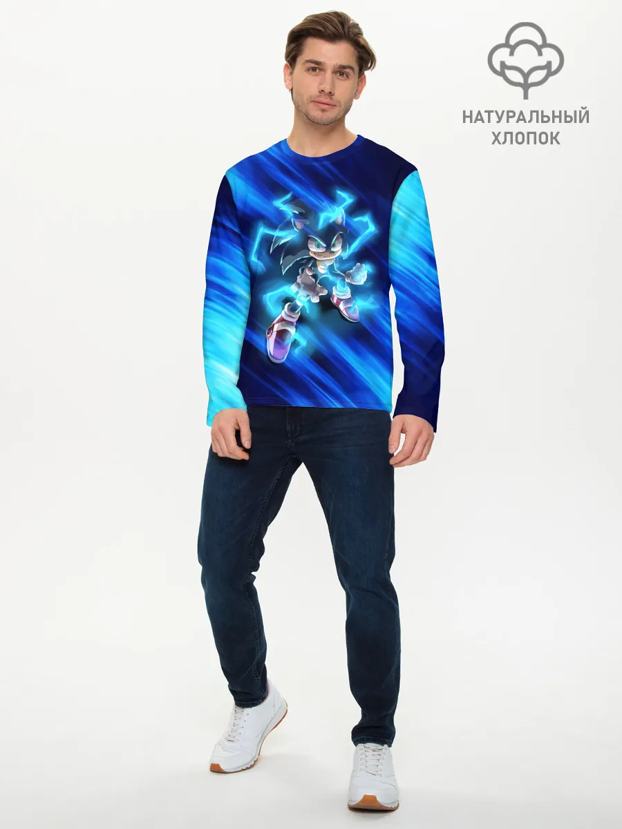 Мужской лонгслив базовый / СОНИК