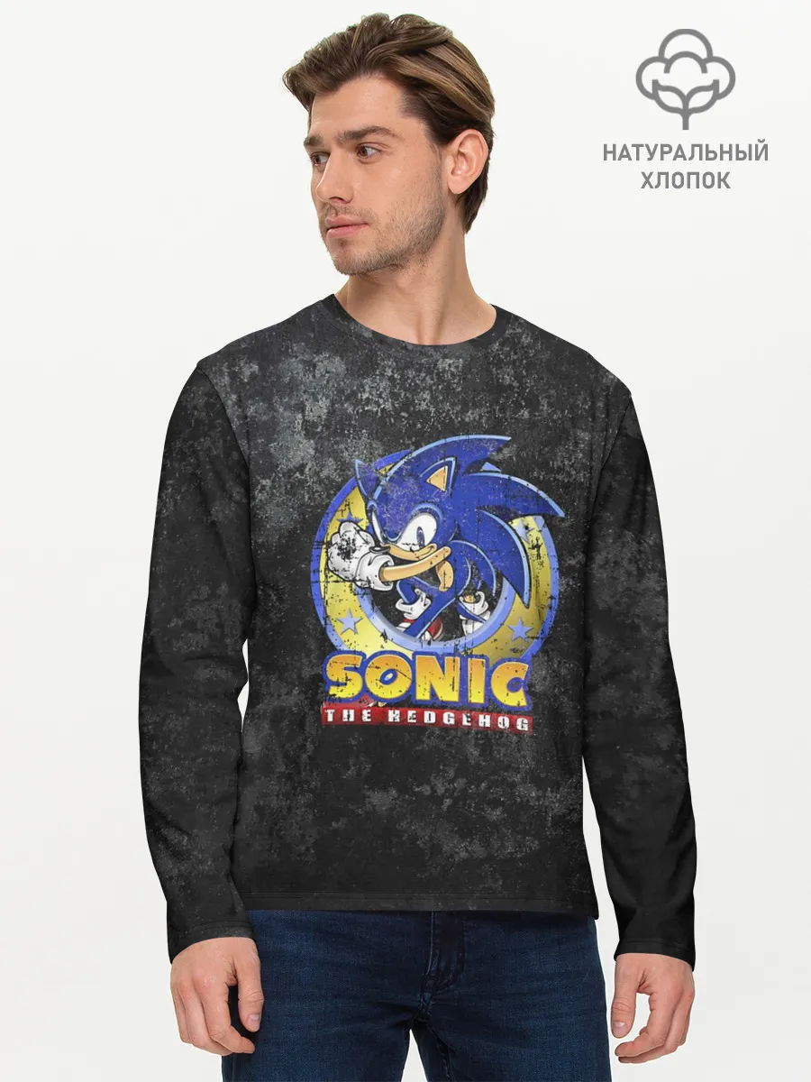 Мужской лонгслив базовый / СОНИК