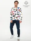 Мужской лонгслив базовый / NHL PATTERN