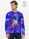 Мужской лонгслив базовый / Sonic | Молнии