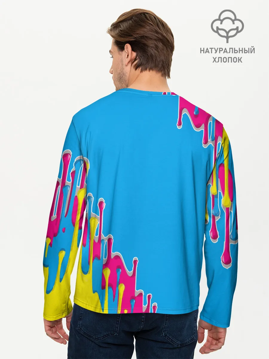 Мужской лонгслив базовый / Sonic